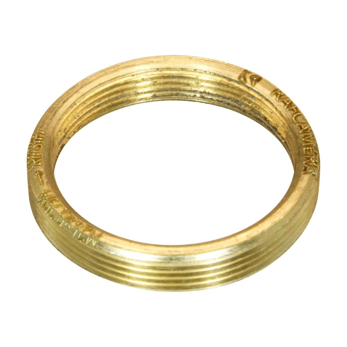 M24x0.75 male to RMS female thread adapter, flangeless, bronze