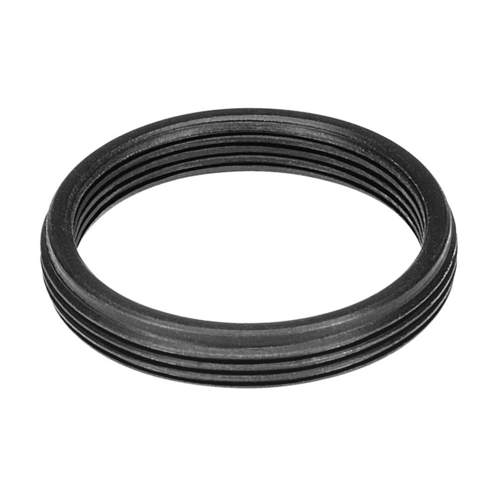 M24x0.75 male to RMS female thread adapter, flangeless, black