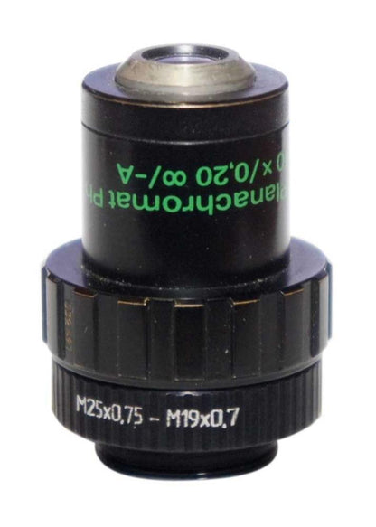 M19x0.75 male to M25x0.75 female thread adapter, black