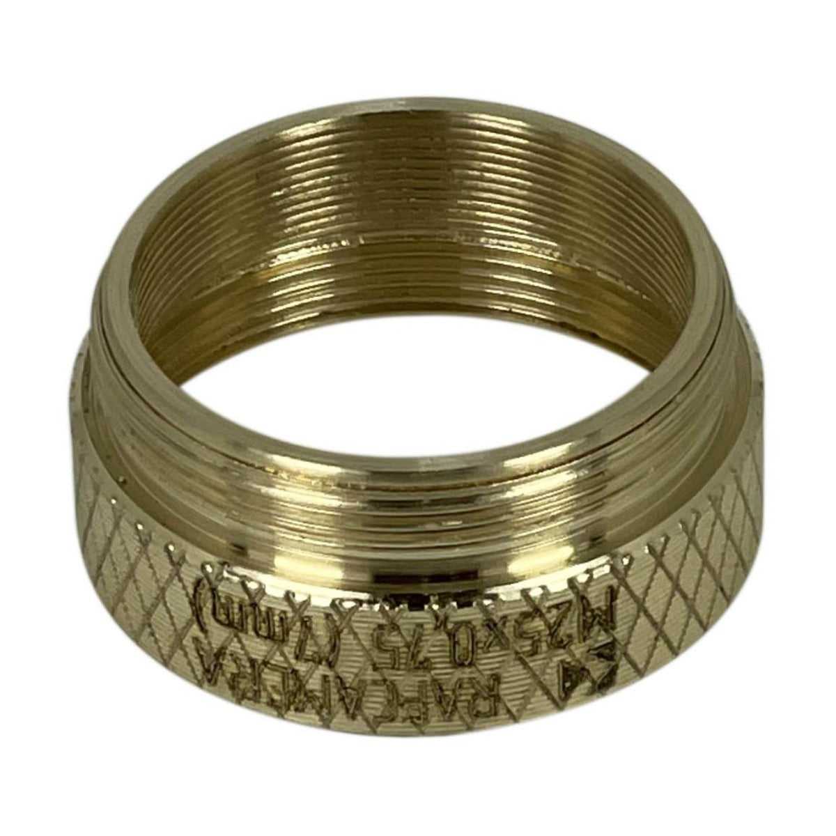 7mm extender for M25x0.75 microscope objectives, bronze