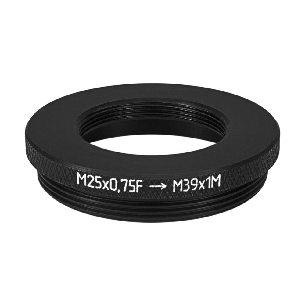 M25x0.75 female to M39x1 (LTM) male thread adapter