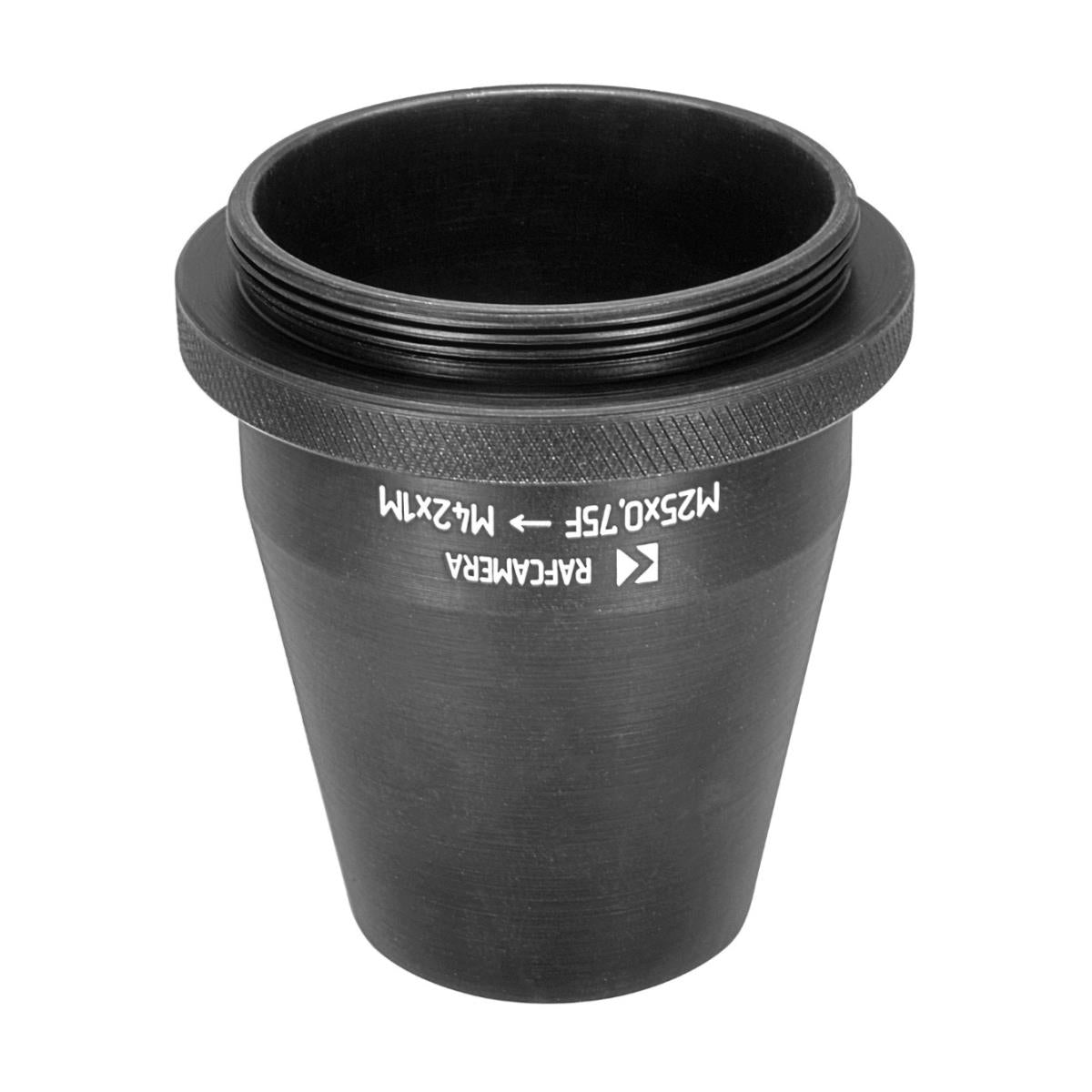 M25x0.75 female to M42x1 male thread adapter, cone