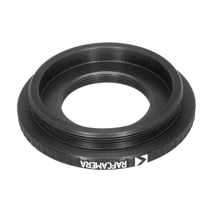 M25x0.75 female to M42x0.75 (T2) male thread adapter