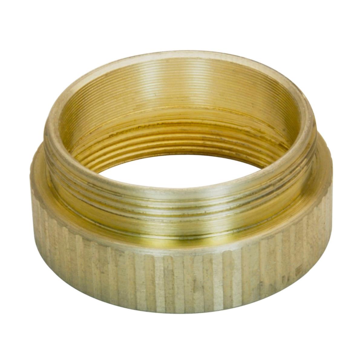 M25x0.75 male to M24x0.75 female thread adapter, bronze
