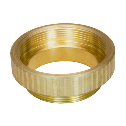M25x0.75 male to M27x0.75 female thread adapter, bronze