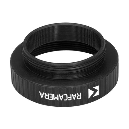 M25x0.75 male to M30x0.75 female thread adapter, black
