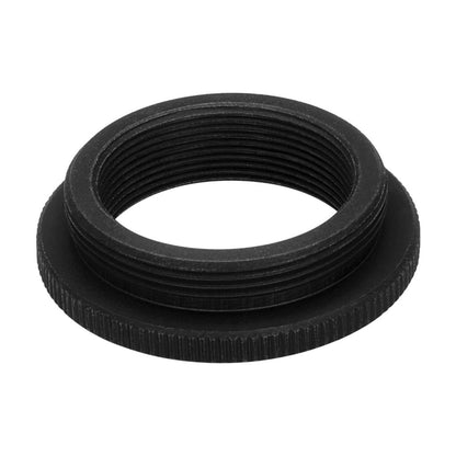 M25x0.75 male to RMS female thread microscope adapter, 3mm, black