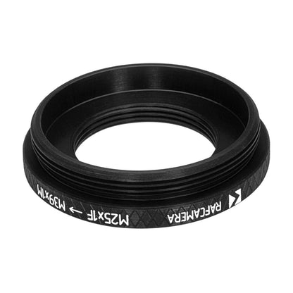 M25x1 female to M39x1 male thread adapter