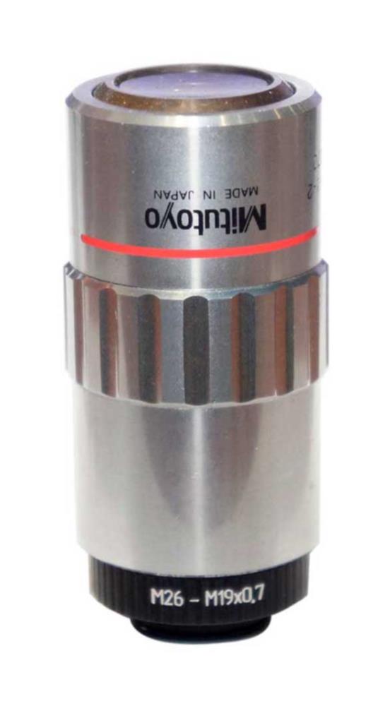 M19x0.75 male to M26x0.75 female thread adapter, black