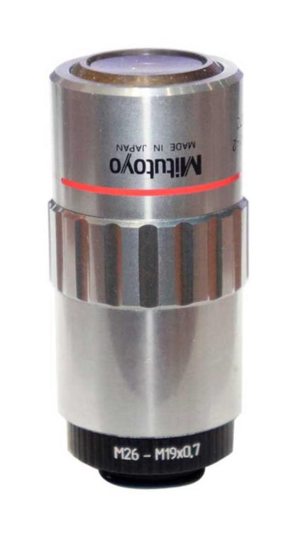M19x0.75 male to M26x0.75 female thread adapter, black