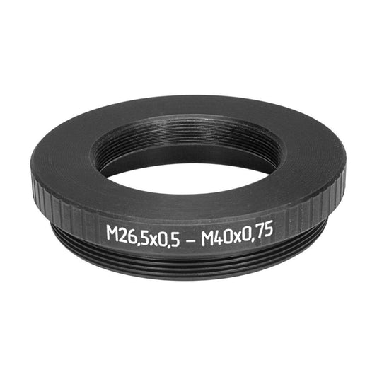 M26.5x0.5 female to M40x0.75 male thread adapter for Copal #1 shutter