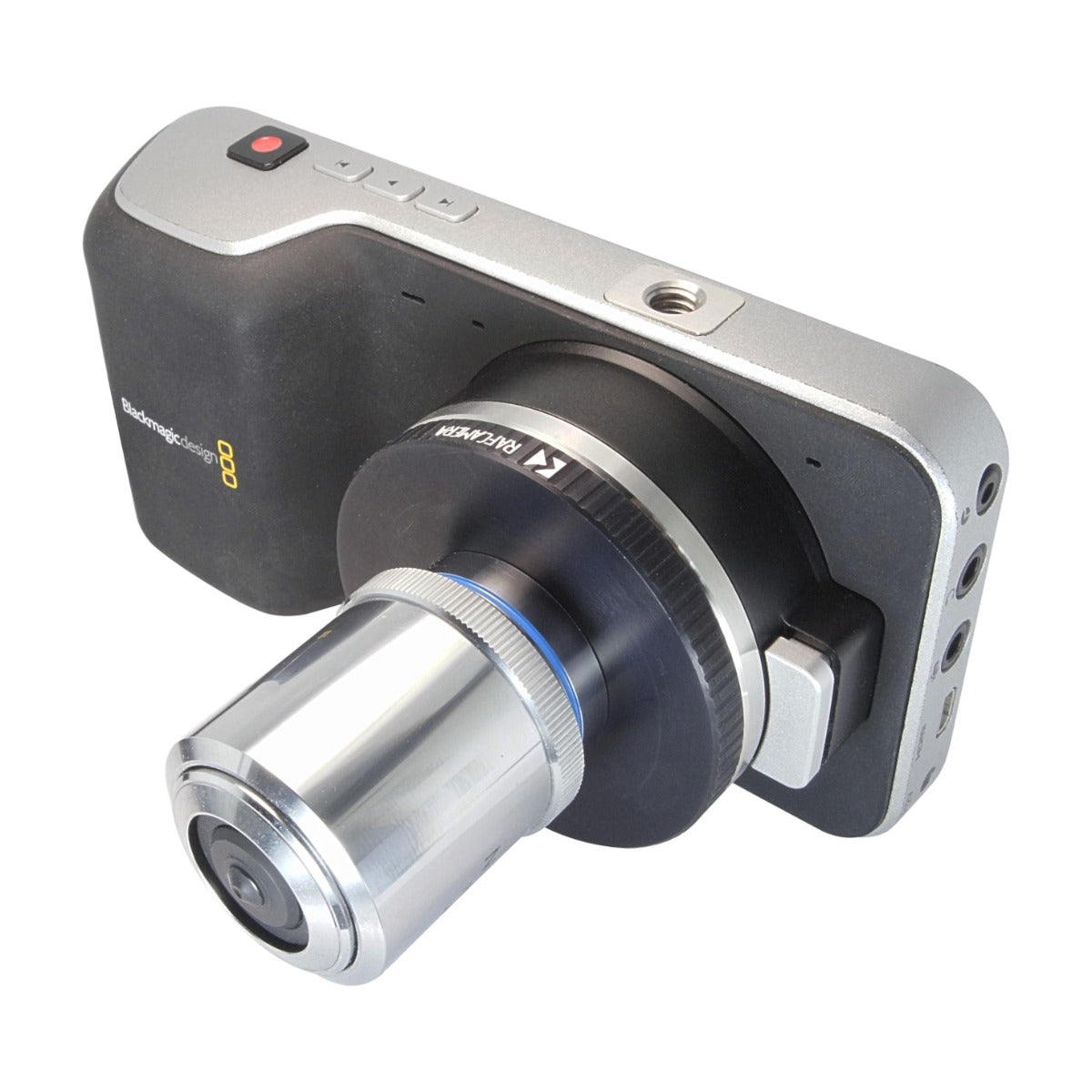 M26x0.7 (36 tpi, Mitutoyo) female thread to MFT (micro 4/3) camera mount adapter