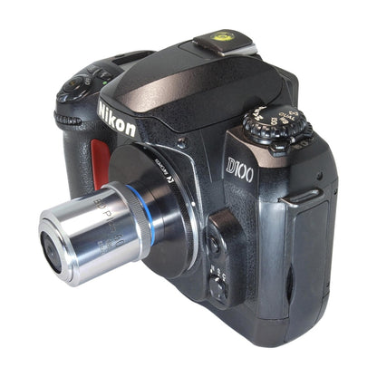M26x0.75 female thread to Nikon F camera mount adapter