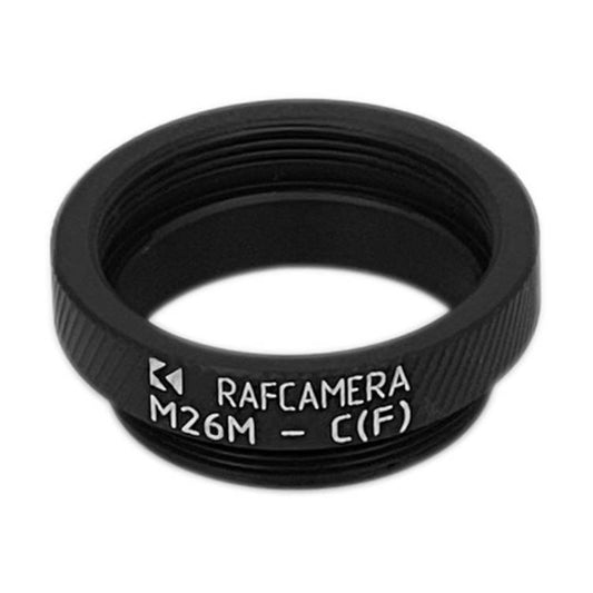 M26x0.75 male to C-mount female thread adapter
