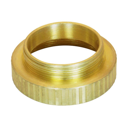 M26x0.75 male to M32x0.75 female thread adapter, bronze