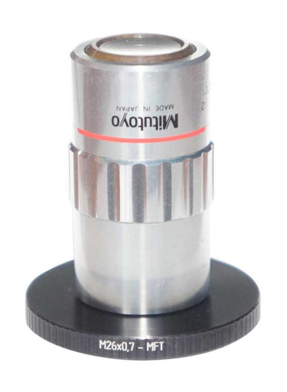 M26x0.7 (36 tpi, Mitutoyo) female thread to MFT (micro 4/3) camera mount adapter