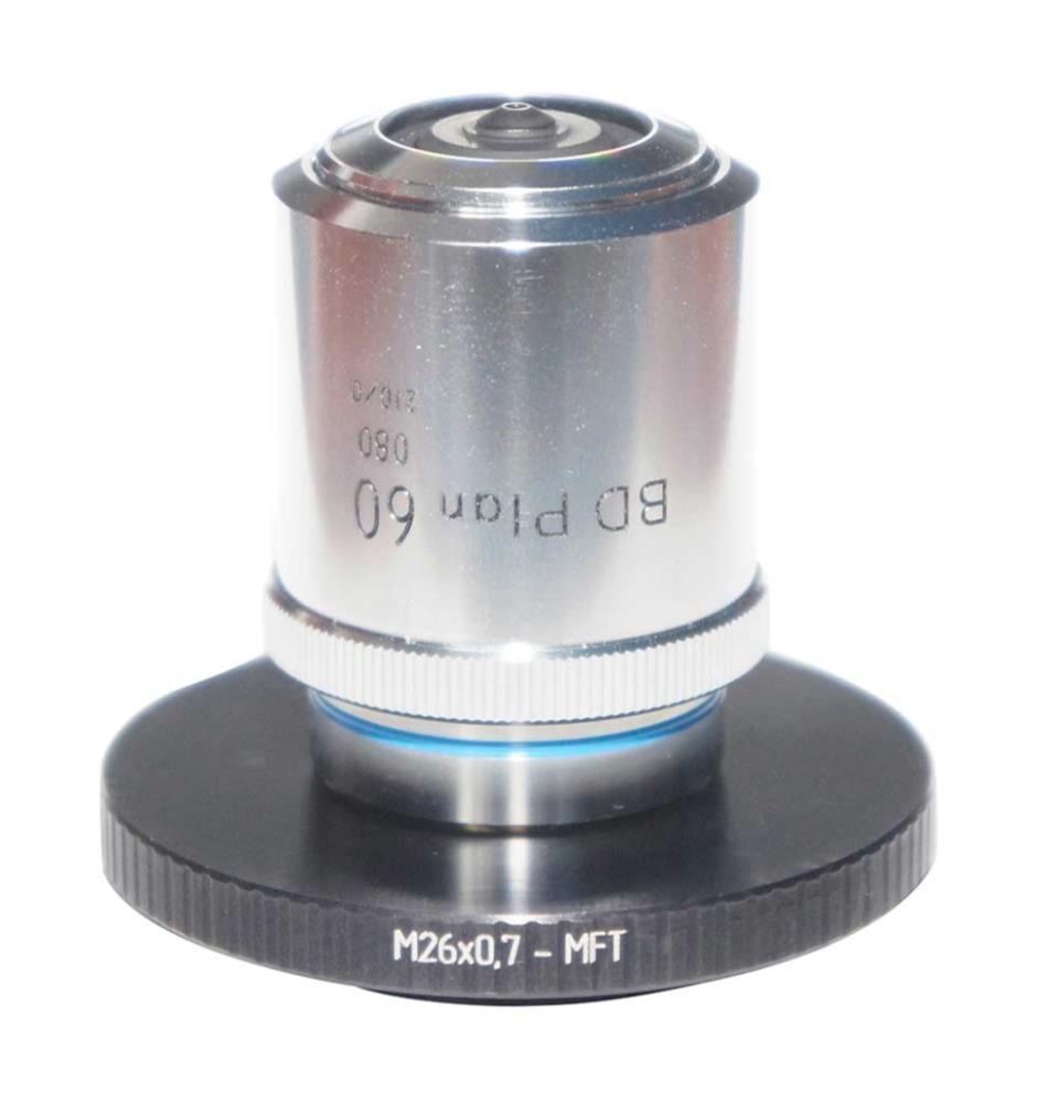 M26x0.7 (36 tpi, Mitutoyo) female thread to MFT (micro 4/3) camera mount adapter