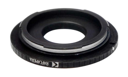 M26x0.75 female thread to Canon EOS camera mount adapter