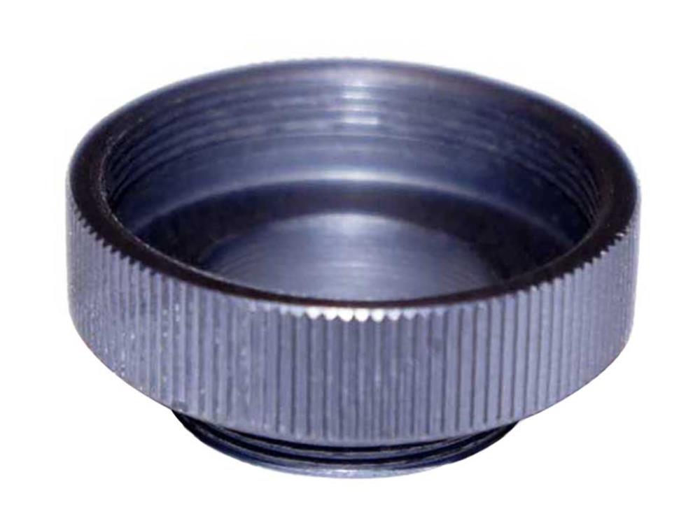 M26x0.75 female to RMS male thread adapter, black