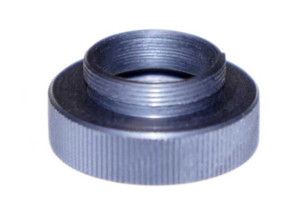 M26x0.75 female to RMS male thread adapter, black