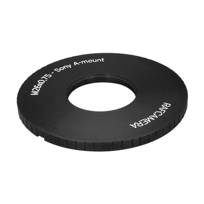 M26x0.75 female thread to Sony/Minolta A-mount camera adapter