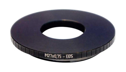 M27x0.75 female thread to Canon EOS camera mount adapter