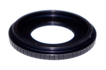 M49x0.75 male to M27x0.75 female thread adapter (49mm to 27mm step-down ring)