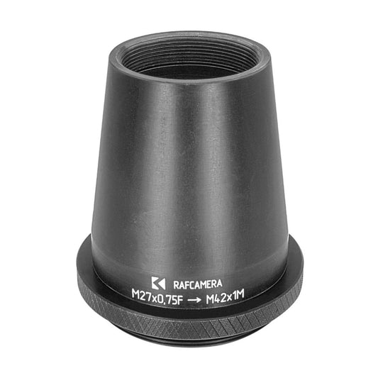 M27x0.75 female to M42x1 male thread adapter, cone