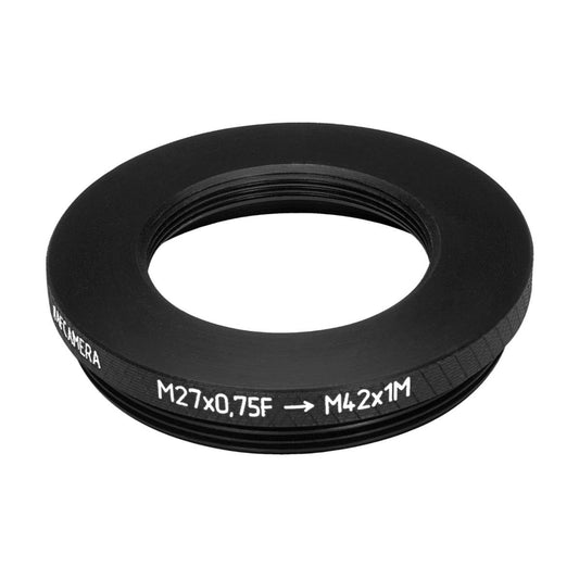 M27x0.75 female to M42x1 male thread adapter