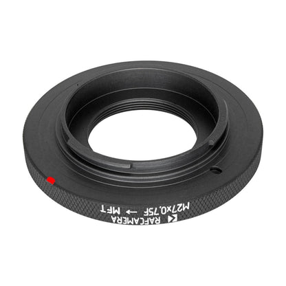M27x0.75 female thread to MFT (micro4/3) camera mount adapter