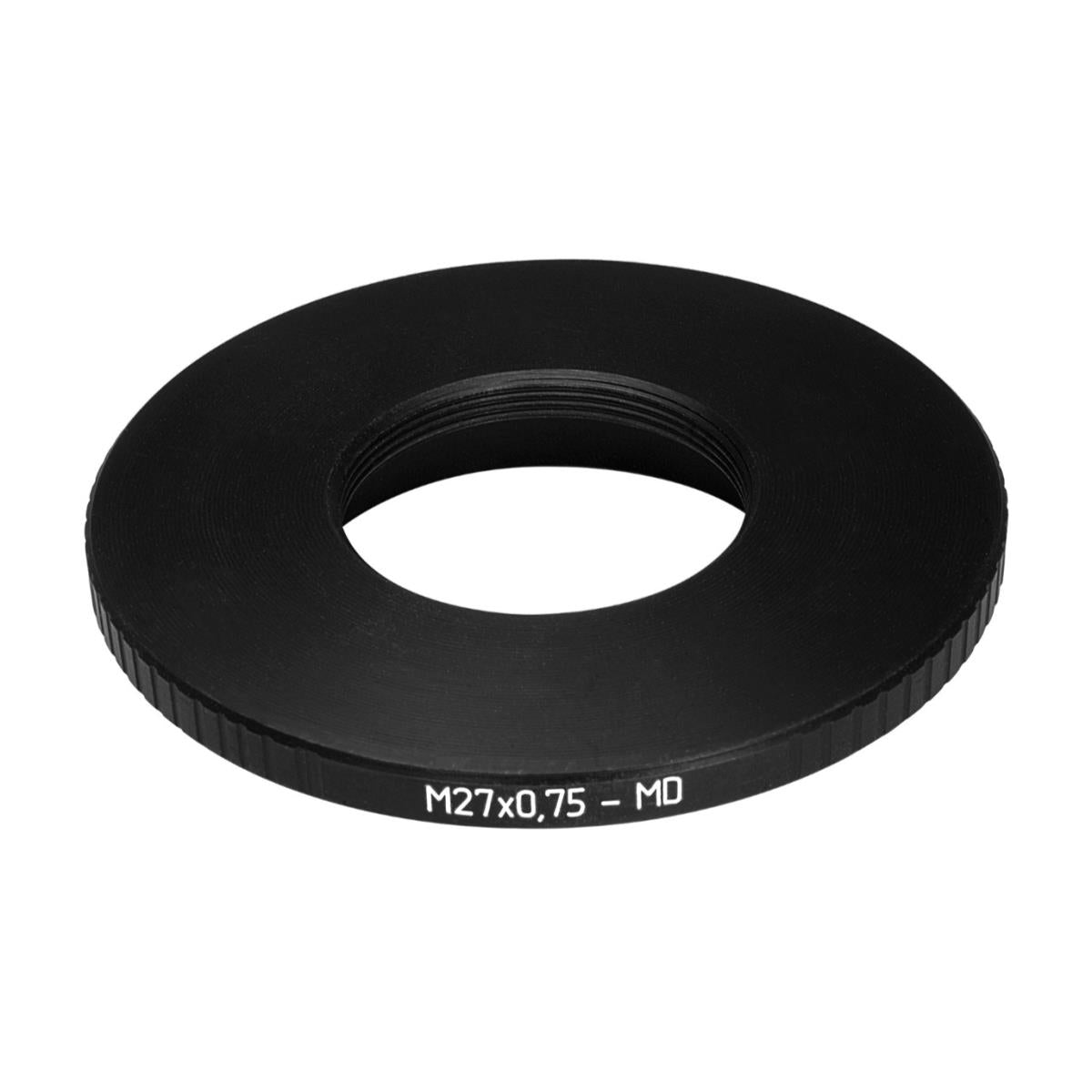 M27x0.75 female thread to Minolta MD camera mount adapter