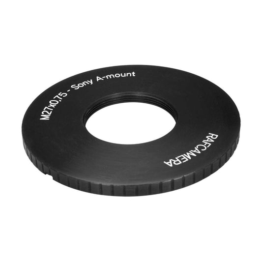 M27x0.75 female thread to Sony/Minolta A-mount camera adapter
