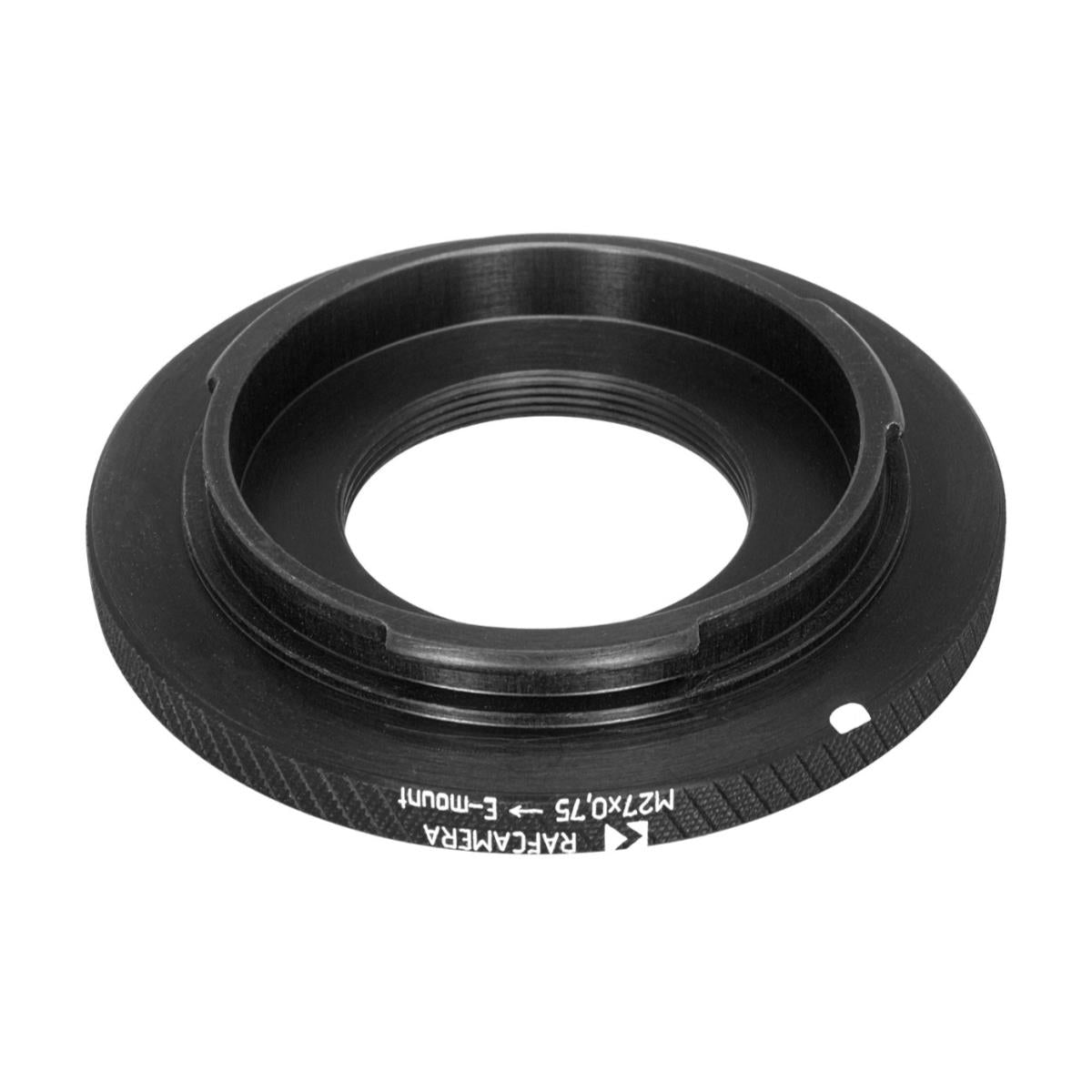 M27x0.75 female thread to Sony E-mount camera adapter