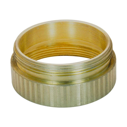 M27x0.75 male to M26x0.75 (0.7) female thread adapter, bronze