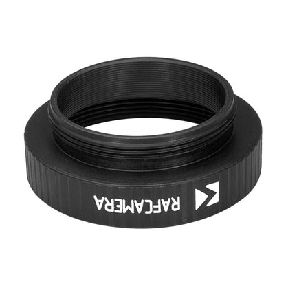 M27x0.75 male to M32x0.75 female thread adapter, black