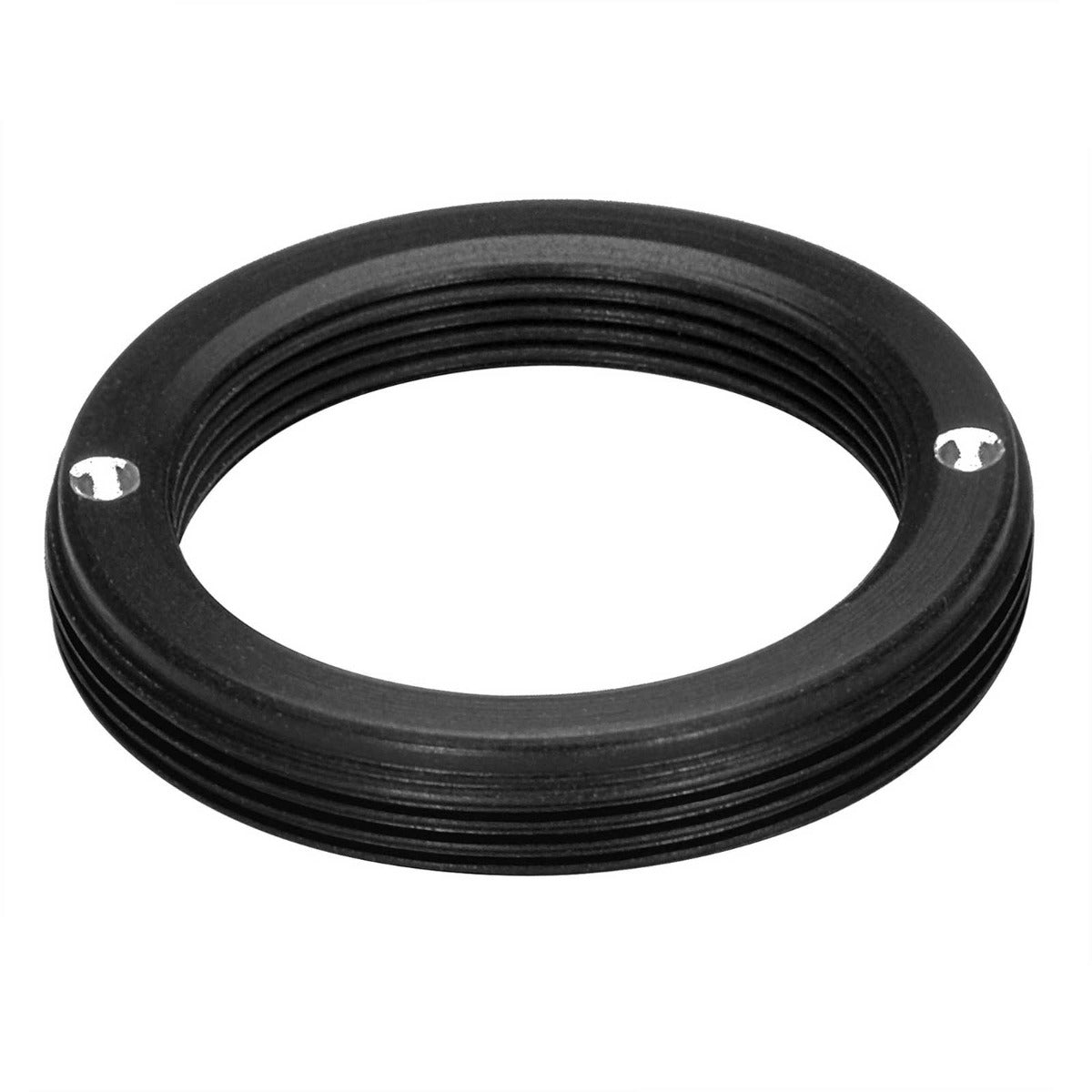 M27x0.75 male to RMS female thread adapter, flangeless, black