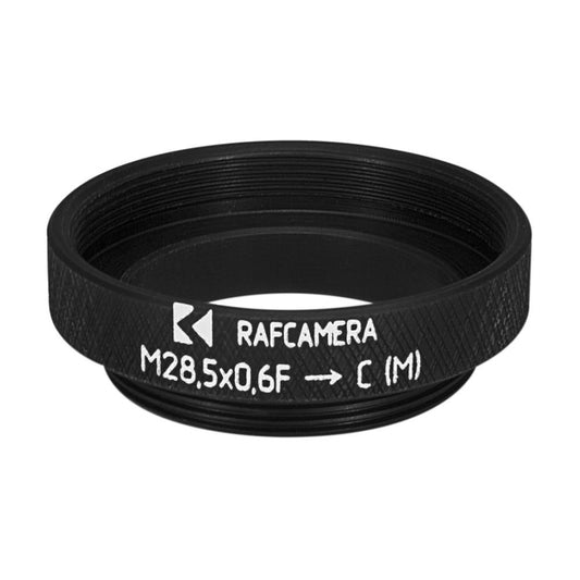 M28.5x0.6 female (1.25″ astronomy filters) to C-mount male thread adapter