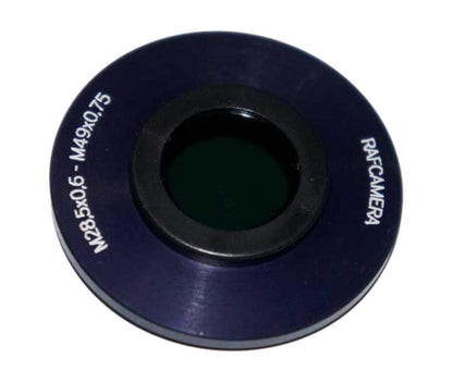 M49x0.75 male to M28.5x0.6 female thread adapter (for 1.25″ astro filters)