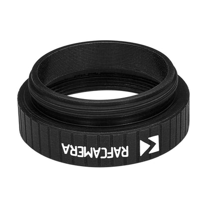 7mm extender for M28x0.75 microscope objectives, black