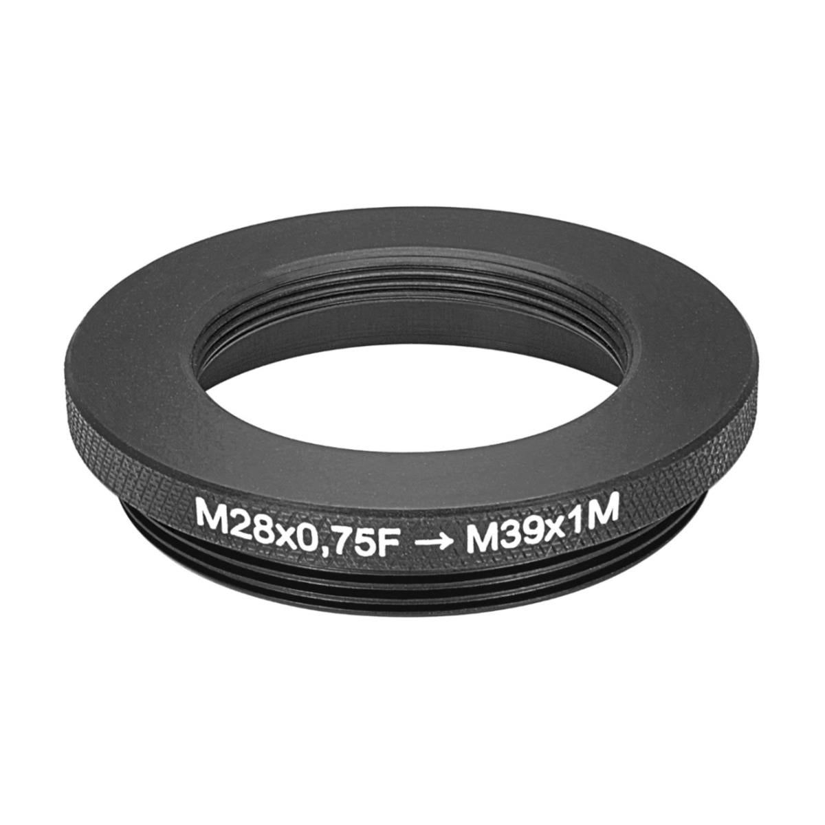 M28x0.75 female to M39x1 (LTM) male thread adapter