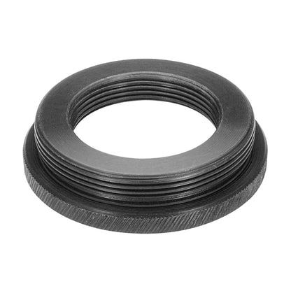 M28x0.75 male to M19x0.75 female thread adapter, black