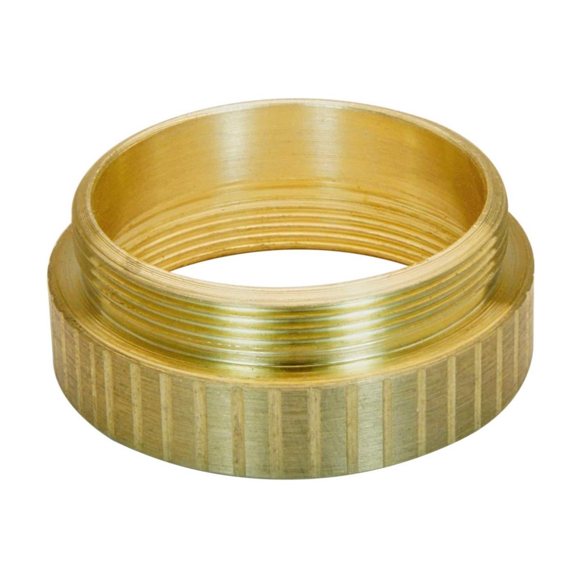 M28x0.75 male to M27x0.75 female thread adapter, bronze