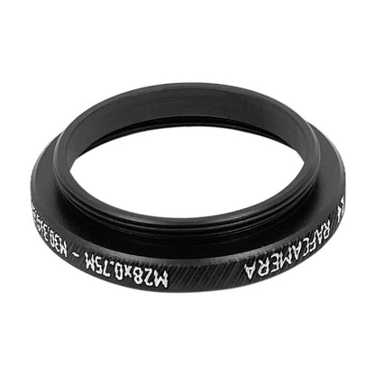 M28x0.75 male to M30.3x0.8 female thread adapter