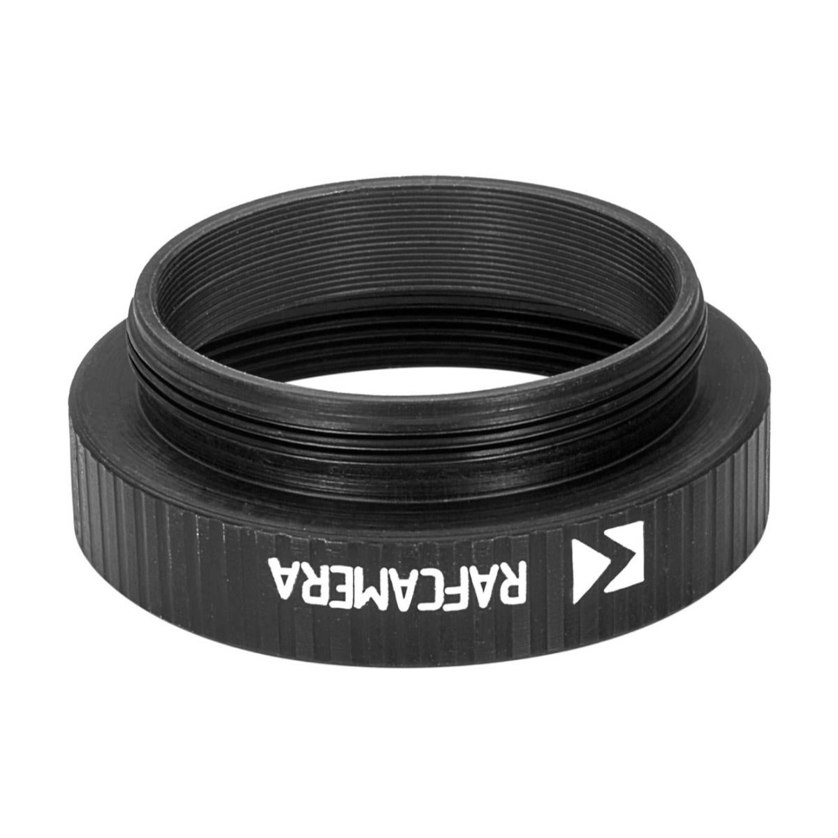 M28x0.75 male to M32x0.75 female thread adapter, black