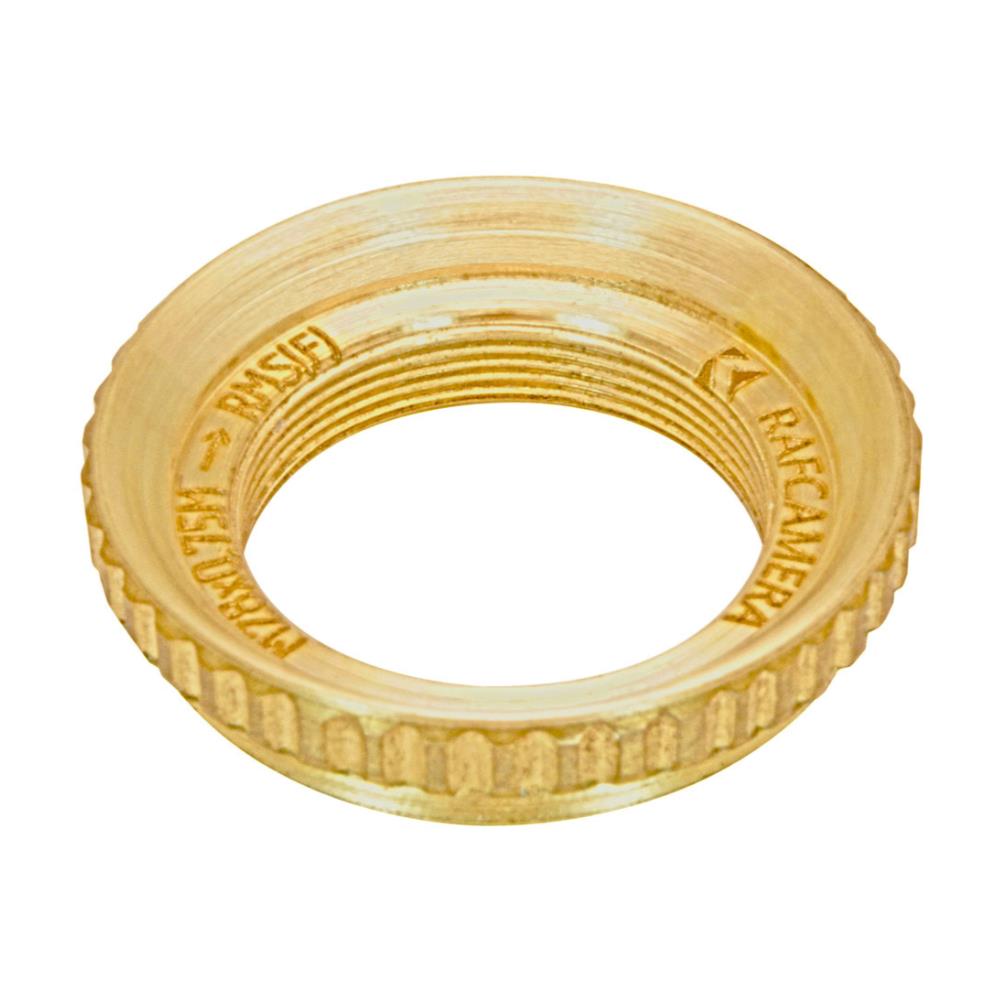 M28x0.75 male to RMS female thread adapter, bronze