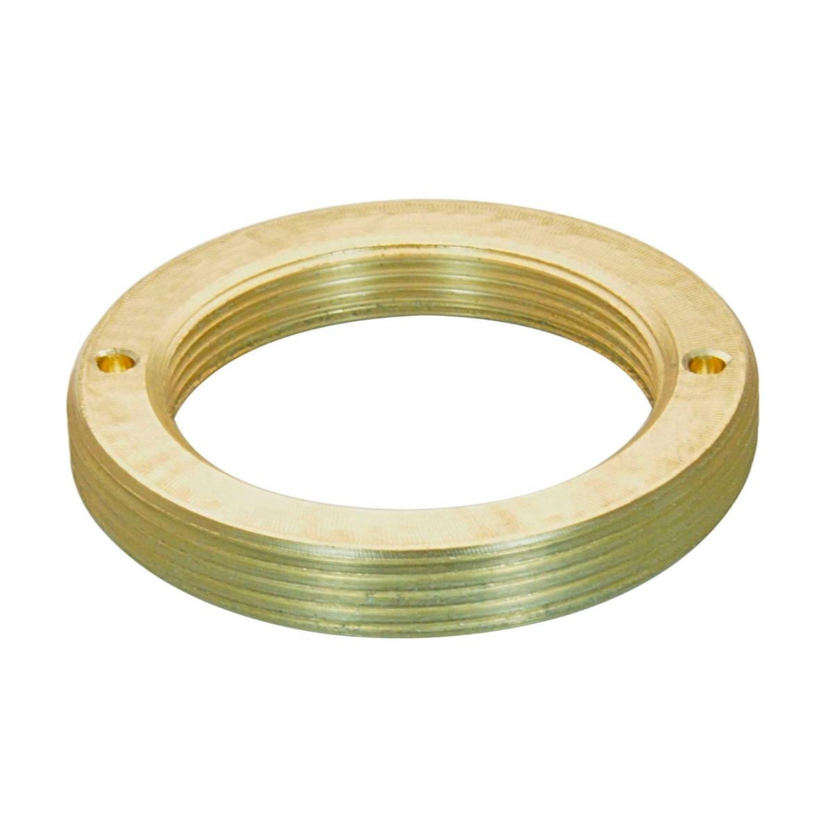 M28x0.75 male to RMS female thread adapter, flangeless, bronze