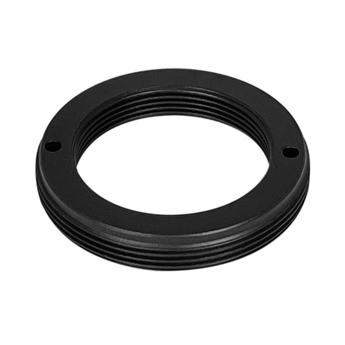 M28x0.75 male to RMS female thread adapter, flangeless, black