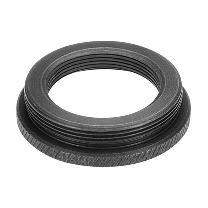 M28x0.75 male to RMS female thread adapter, black