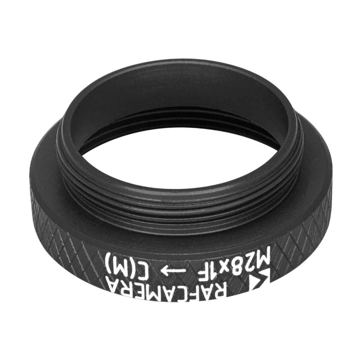 M28x1 female thread to C-mount camera adapter