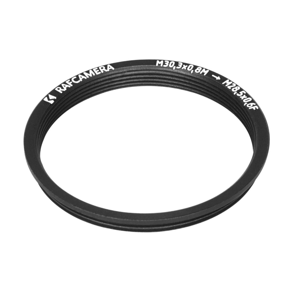 1.2″-32tpi (M30.3x0.8) to 1.25″ astro filter (M28.5x0.6) adapter for ENVIS lens